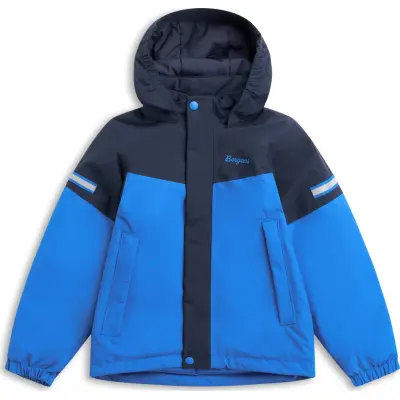 Bergans Kids' Lilletind Insulated Shell Jacket Olympic Blue/navy Blue