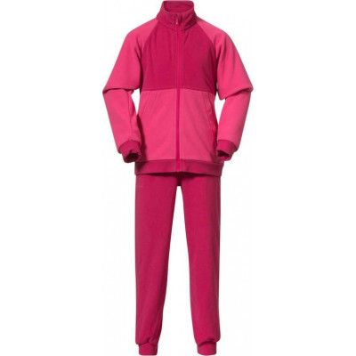 Bergans Kids' Smådøl V5 Longzip Set Raspberry Pink/Raspberry Red