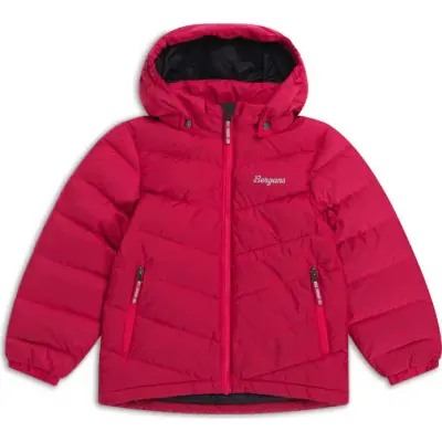 Bergans Kids' Warm Down Jacket Alpine Rose