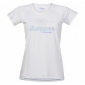 Bergans Lady Tee, White/Summerblue/Alu, M,  T-Shirts