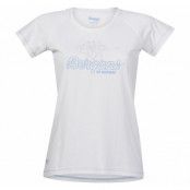 Bergans Lady Tee, White/Summerblue/Alu, Xs,  Bergans