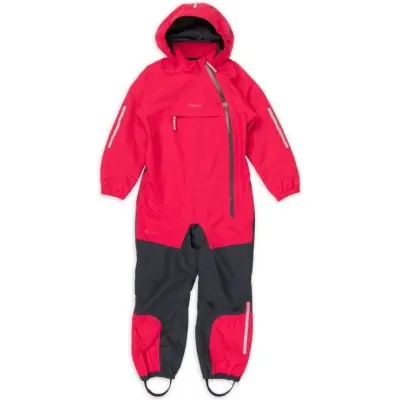 Bergans Lilletind Kids Coverall Alpine Rose/Dark Shadow Grey - 92 cl