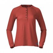 Bergans Lysebu Wool Henley Women Brick