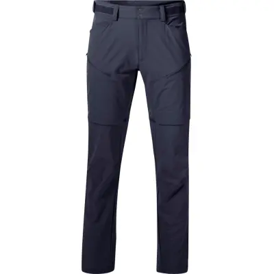 Bergans Men's Convertible Zip-Off Softshell Pants Navy Blue