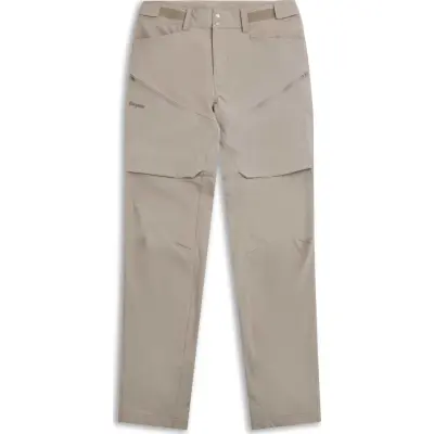 Bergans Men's Convertible Zip-Off Softshell Pants Rock Taupe