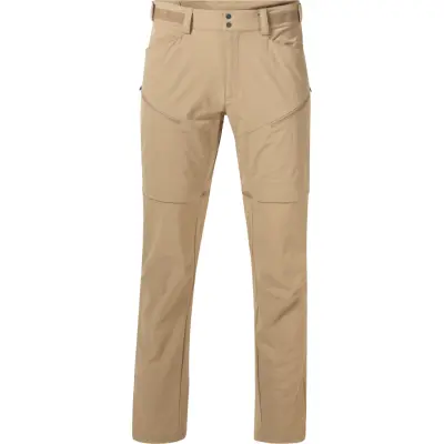 Bergans Men's Convertible Zip-Off Softshell Pants Warm Sand