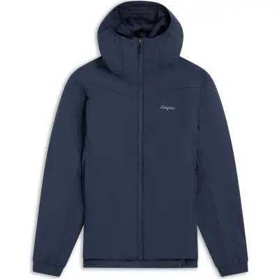 Bergans Men's Holo Insulated Hood Jacket Navy Blue