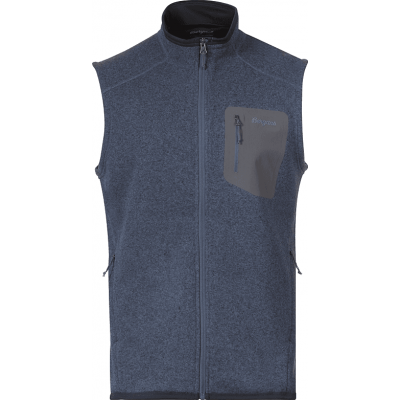 Bergans Men's Kamphaug Knitted Vest  Granite Blue