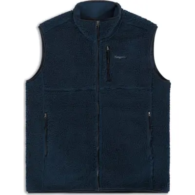 Bergans Men's Lunnan Pile Fleece Vest Navy Blue