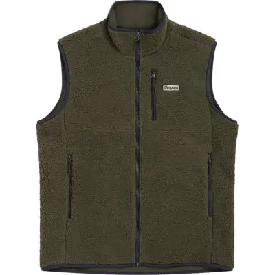 Bergans Men's Lunnan Pile Fleece Vest Pine Forest