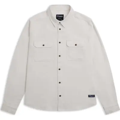 Bergans Men's Nordmarka Flannel Shirt Arctic White