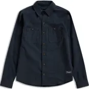 Bergans Men's Nordmarka Flannel Shirt Navy Blue