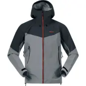 Bergans Men's Rabot Alpine 3L Shell Jacket Solid Grey/dark Shadow Grey
