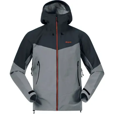 Bergans Men's Rabot Alpine 3L Shell Jacket Solid Grey/dark Shadow Grey