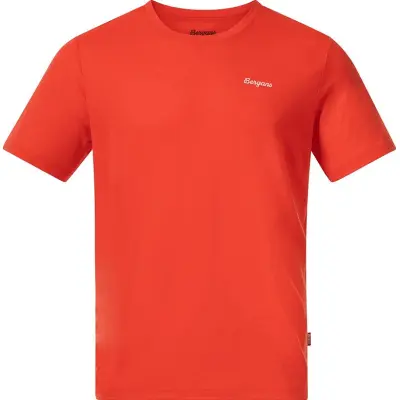 Bergans Men's Rabot Emblem Wool Tee Lava