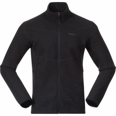 Bergans Men's Rabot Merino Fleece Midlayer Jacket Dark Shadow Grey