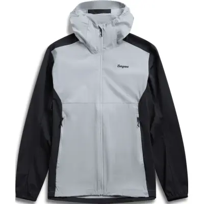 Bergans Men's Rabot Windbreaker Jacket Pearl Grey/dark Shadow Grey