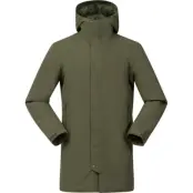 Bergans Men's Urban Insulated Shell Coat  Dark Green Mud