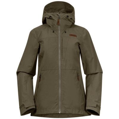 Bergans Nordmarka Leaf Light Wind Jacket Women Green Mud