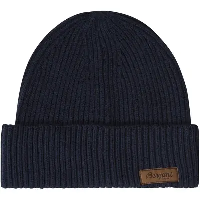 Bergans Nordmarka Merino Beanie Navy Blue Navy Blue