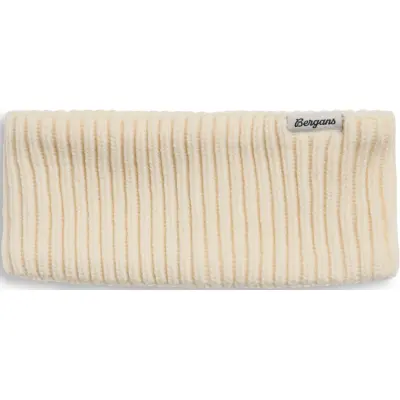 Bergans Nordmarka Merino Headband Vanilla White
