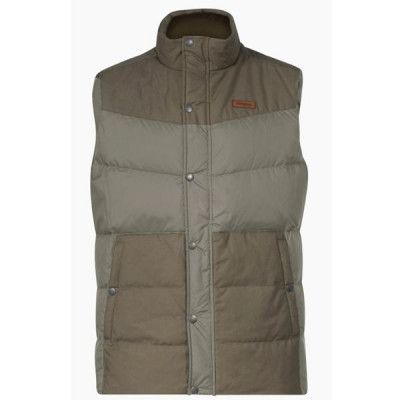 Bergans Nordmarka Outdoor Down Vest Men Green Mud