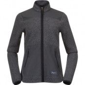 Bergans Nordmarka ReWool Pile Midlayer Jacket Women Solid Dark Grey/Dark Shadow Grey