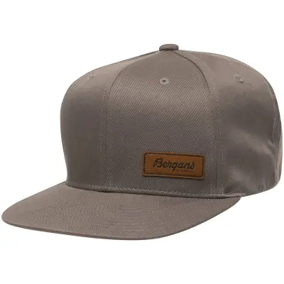 Bergans Nordmarka Snapback Cap Solid Grey Solid Grey