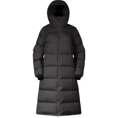 Bergans Oslo Down Long Coat Women Black - L