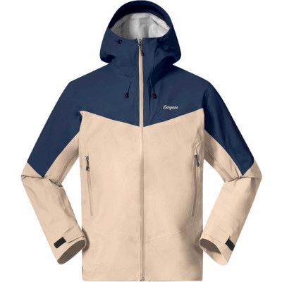Bergans Rabot Allround 3L Shell Jacket Men Warm Sand/Navy Blue