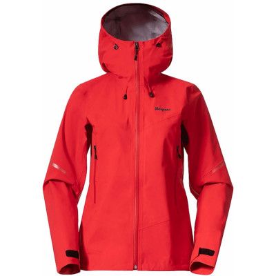Bergans Women's Rabot Allround 3l Shell Jacket Fire Red