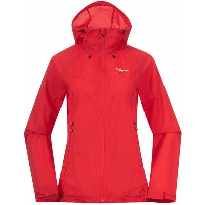 Bergans Women's Rabot Windbreaker Jacket Fire Red