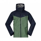 Bergans Skar Light 3L ShellJacket Men Dark Jade Green/Navy Blue