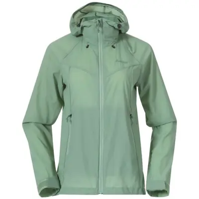 Bergans Skar Light Windbreaker Jacket Women Jade Green - XS