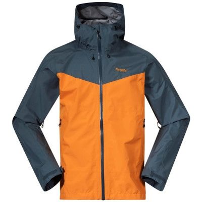 Bergans SkarLight 3L Shell Jacket Men Cloudberry Yellow/Orion Blue