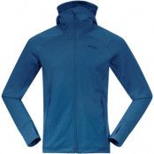 Bergans Ulstein Wool Hood Jacket North Sea Blue