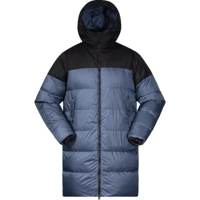 Bergans Unisex Oslo Down Parka  Granite Blue/black
