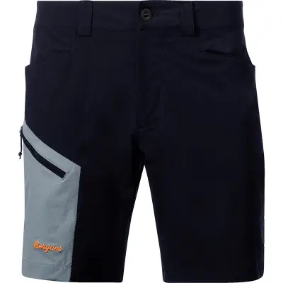 Bergans Vaagaa Light Softshell Shorts Men Black/Husky Blue 48
