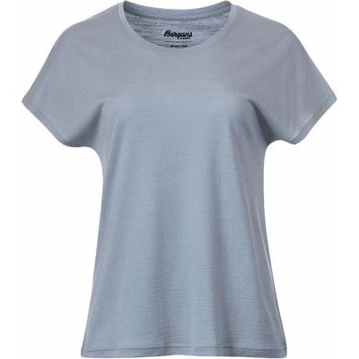 Bergans Women's Whenever Merino Tee Husky Blue
