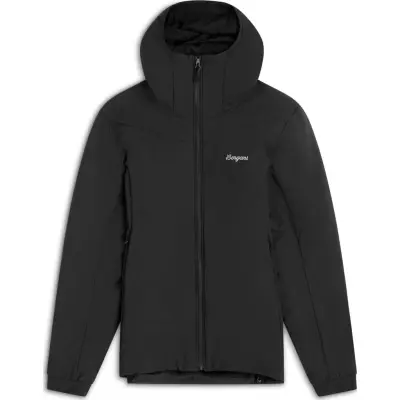 Bergans Women's Holo Insulated Hood Jacket Dark Shadow Grey