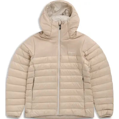 Bergans Women´s Lom Light Down Hood Jacket  Beige