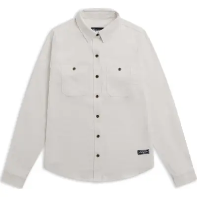 Bergans Women's Nordmarka Flannel Shirt Arctic White