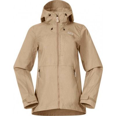 Bergans Women's Nordmarka Leaf Light Wind Jacket Warm Sand