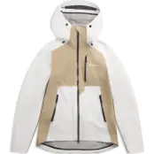 Bergans Women's Oppdal 3L Shell Jacket Arctic White/sandstone