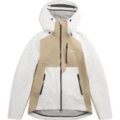 Bergans Women's Oppdal 3L Shell Jacket  Arctic White/sandstone
