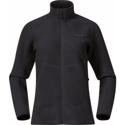 Bergans Women's Rabot Merino Fleece Midlayer Jacket Dark Shadow Grey