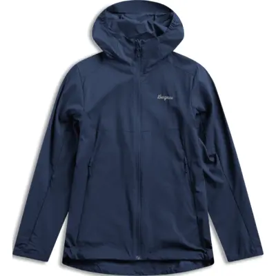 Bergans Women's Rabot Windbreaker Jacket Navy Blue