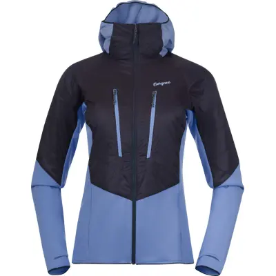 Bergans Women's Tind Light Insulated Jacket  Navy Blue/Blueberry Milk