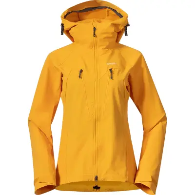 Bergans Women's Tind Softshell Jacket  Marigold Yellow