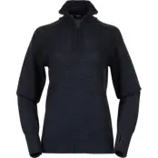 Bergans Women's Ulriken Light Merino Jumper  Navy Blue